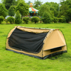  LLOYDBERG Outdoor Deluxe Double Swag - Free Standing | 400gsm Canvas
